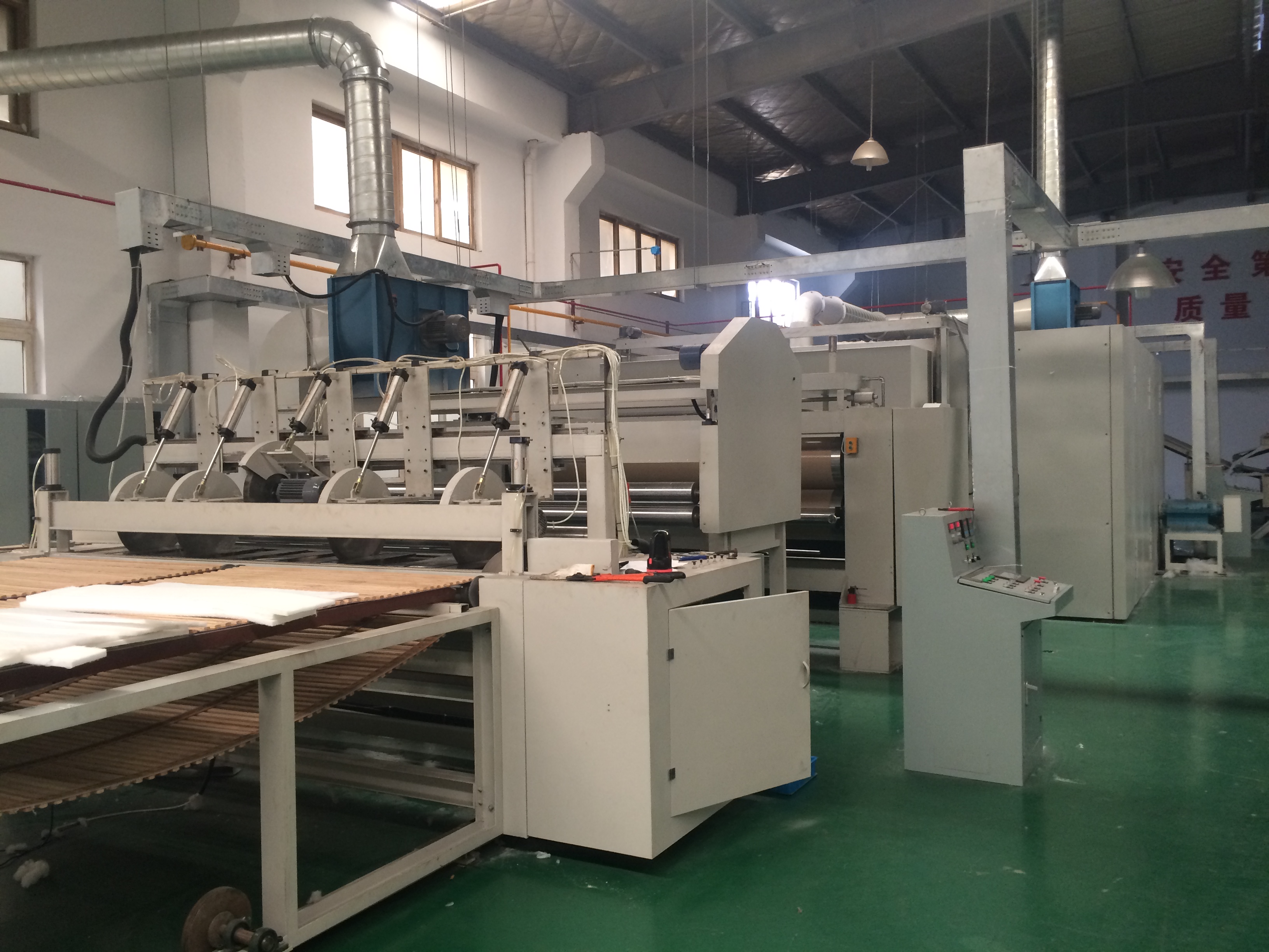 无胶棉,硬质棉生产线